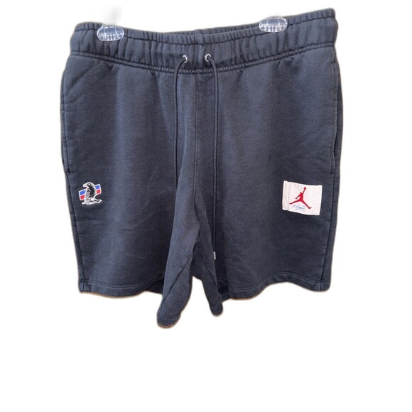 Jordan x Two 18 Premium Heavyweight Terry Shorts Black DV6964-010 Men L Pockets - Picture 10 of 10